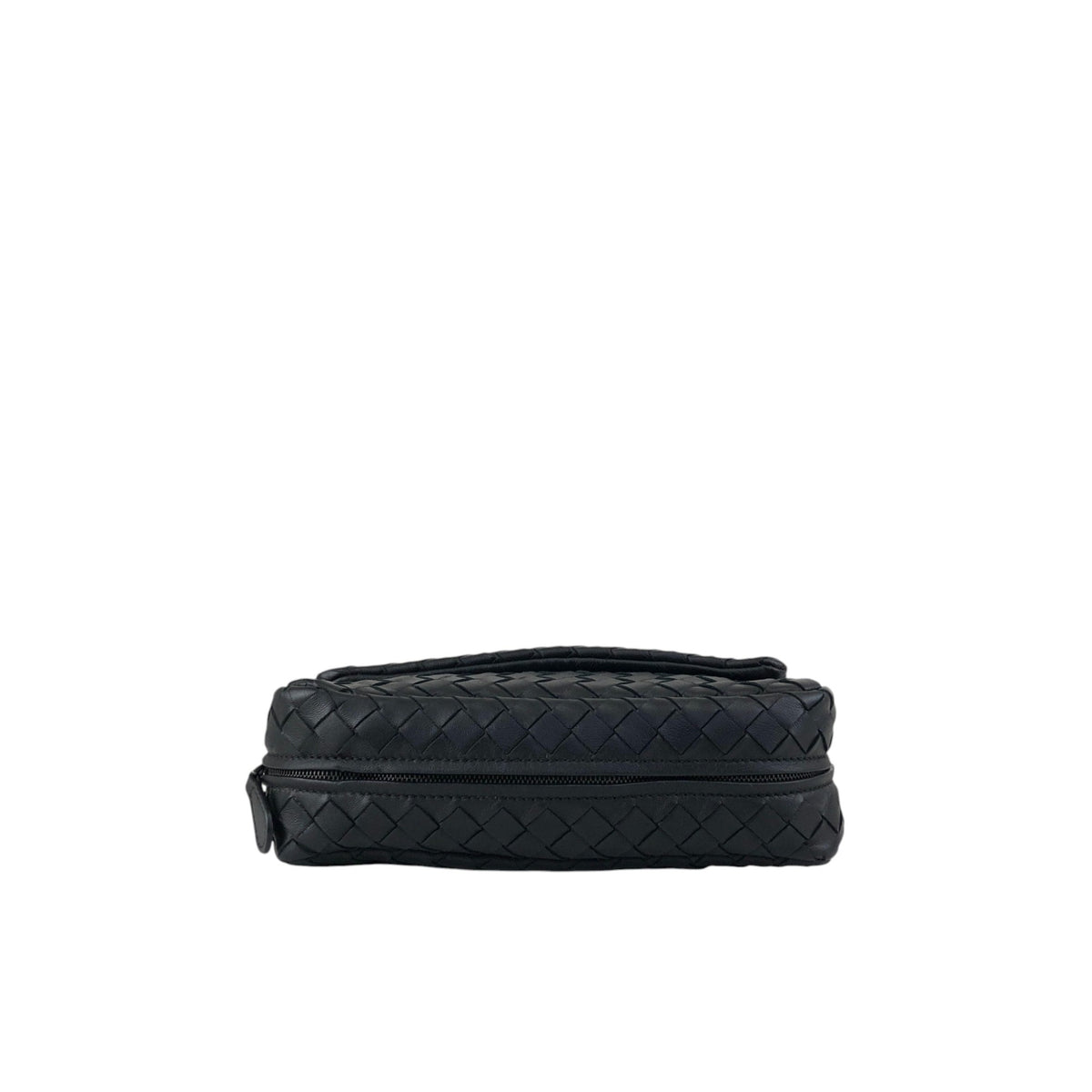Bottega Veneta Intrecciato Shoulder bag Black Vintage 37ps5x