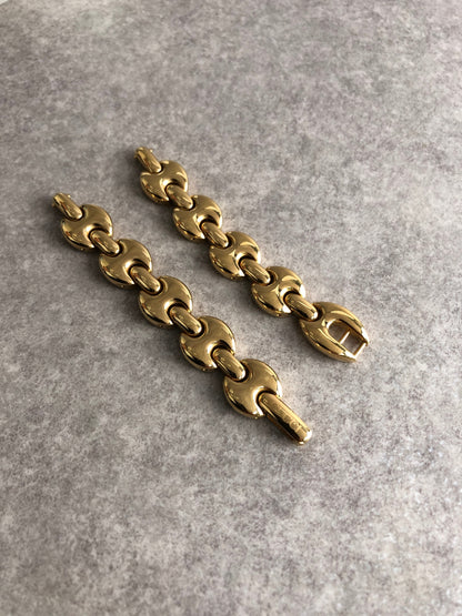 GUCCI Quartz Watch Gold 1800L Vintage c8zruy