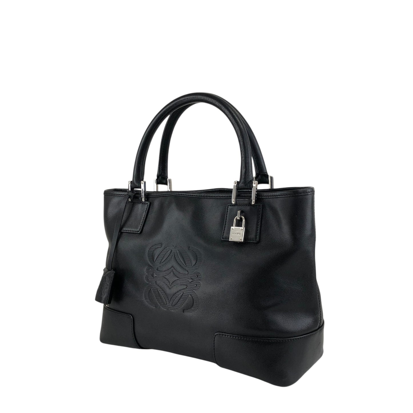 LOEWE Anagram Totebag Black Vintage hyrmur