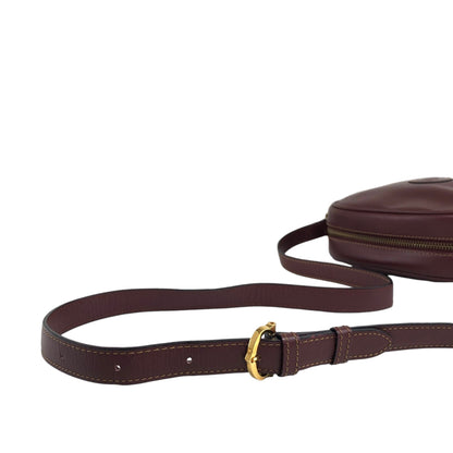 Cartier Logo Shoulder bag Bordeaux Vintage mvp2iy