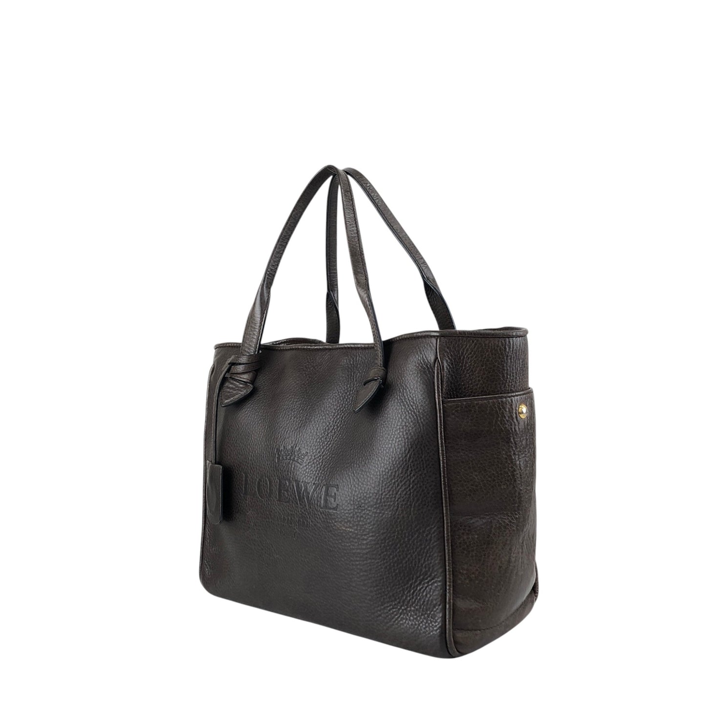 LOEWE Logo Totebag Brown Vintage ewpmv3