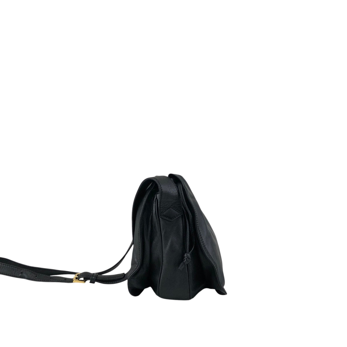 LOEWE Anagram Shoulder bag Black Vintage cdbjnf