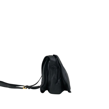 LOEWE Anagram Shoulder bag Black Vintage cdbjnf
