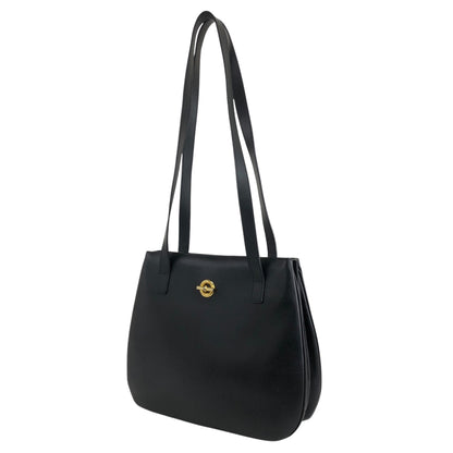CELINE Toggle Clasp Shoulder bag Black Vintage dfgr6w