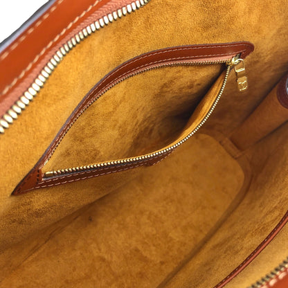 LOUIS VUITTON Epi Totebag Brown Vintage vctdv4