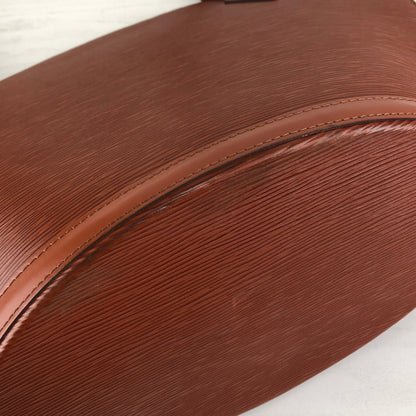 LOUIS VUITTON Epi Handbag Brown Vintage u5h6dx