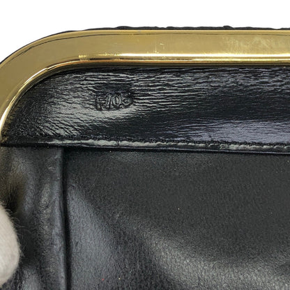 CELINE Blason Chain Shoulder bag Black Vintage yx4igc