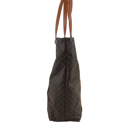 CELINE Macadam Blason Shoulder bag Totebag Brown Vintage u7fud7
