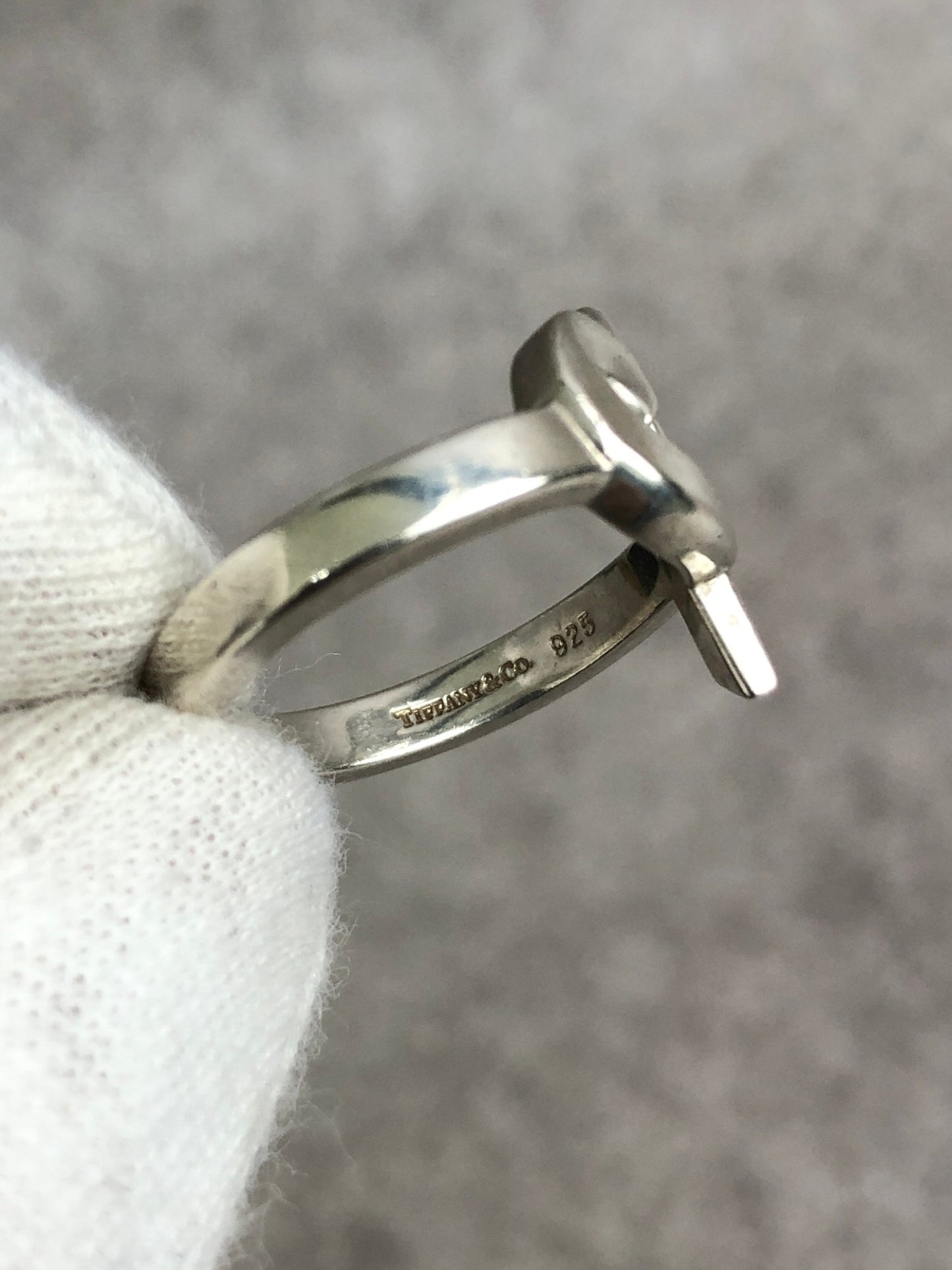 Tiffany & Co. Ring Silver Vintage g2hg57