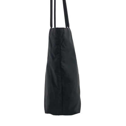 PRADA Triangle Logo Totebag Black Vintage hidgup