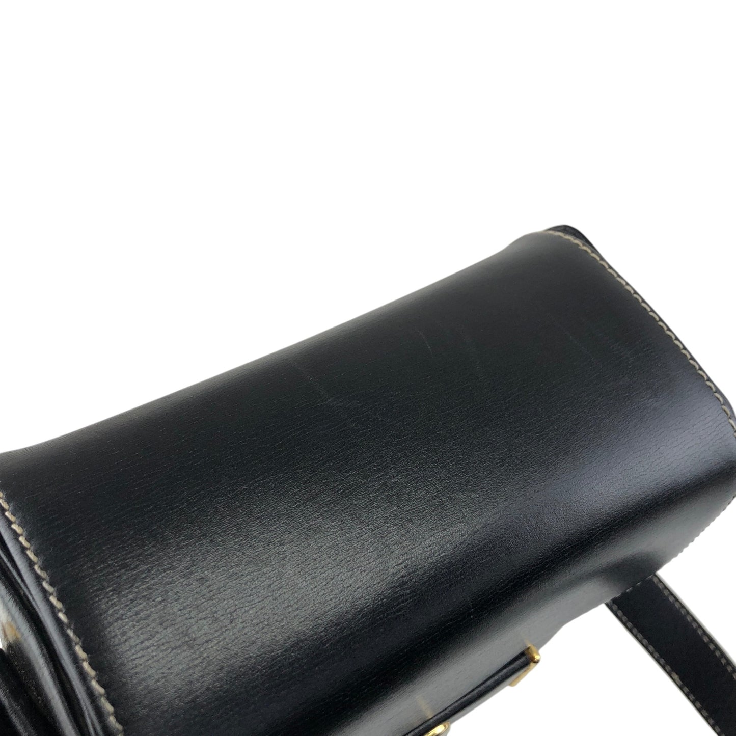 Christian Dior CD Logo Small Shoulder bag Black Vintage esfjwx