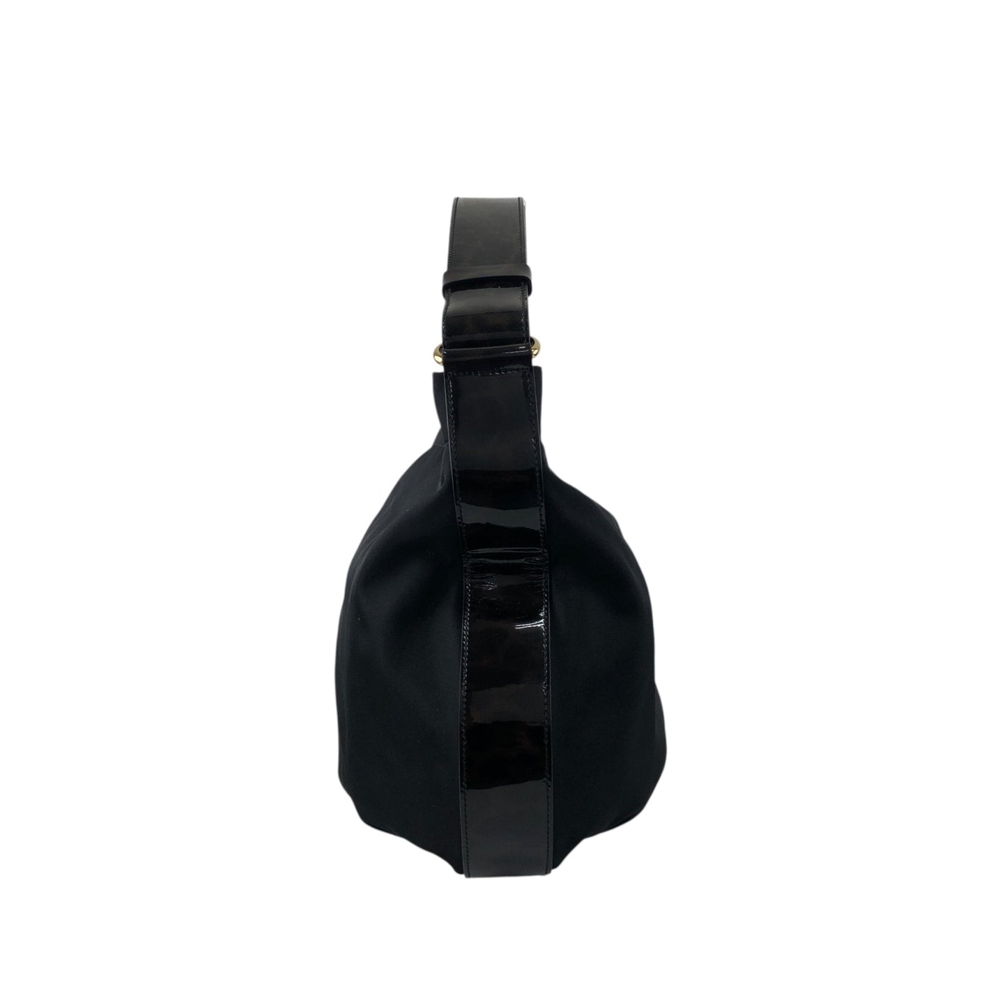 Salvatore Ferragamo Vala Ribbon Shoulder bag Black Vintage xwnsuw