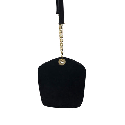 CELINE Chain Shoulder bag Black Vintage a7wb8n