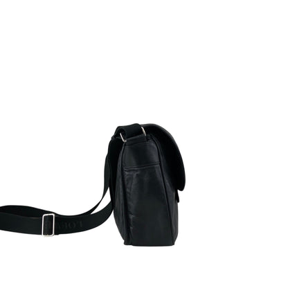 LOEWE Anagram Shoulder bag Black Vintage stpht7