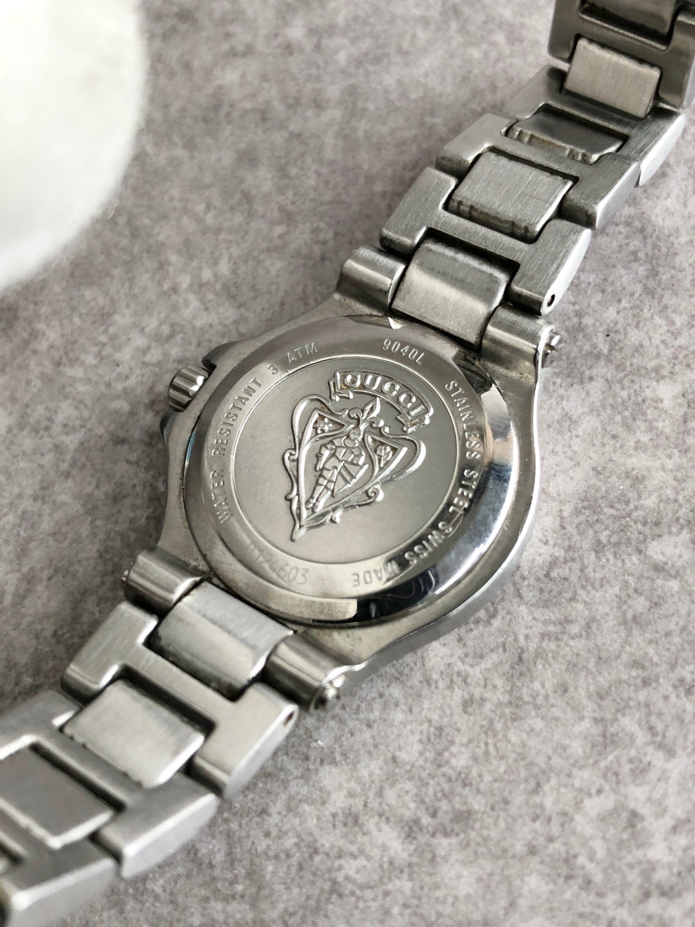 GUCCI GG Watch Silver 9040L Vintage ewahfk – VintageShop solo