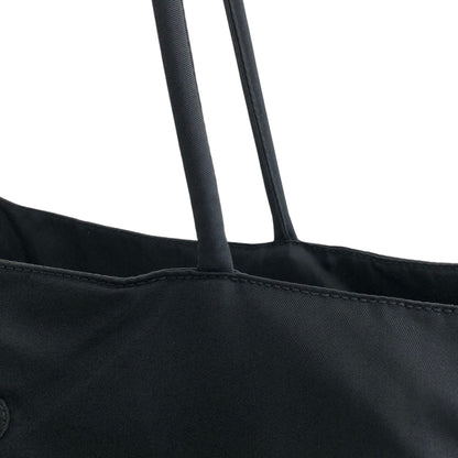 PRADA Tessuto Triangle Logo Totebag Black Vintage rp4ywn