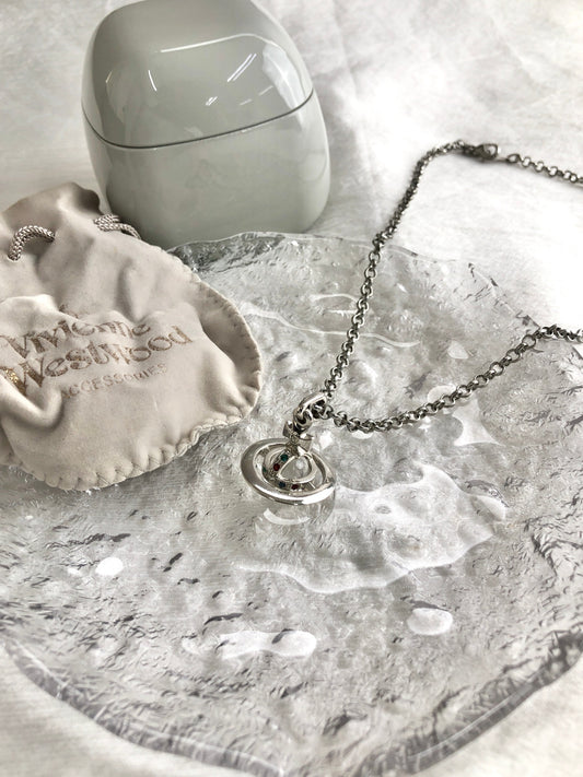 Vivienne Westwood Necklace Silver Vintage tnkaiy