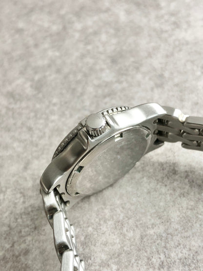BURBERRY Quartz Watch Silver Vintage uzzmff