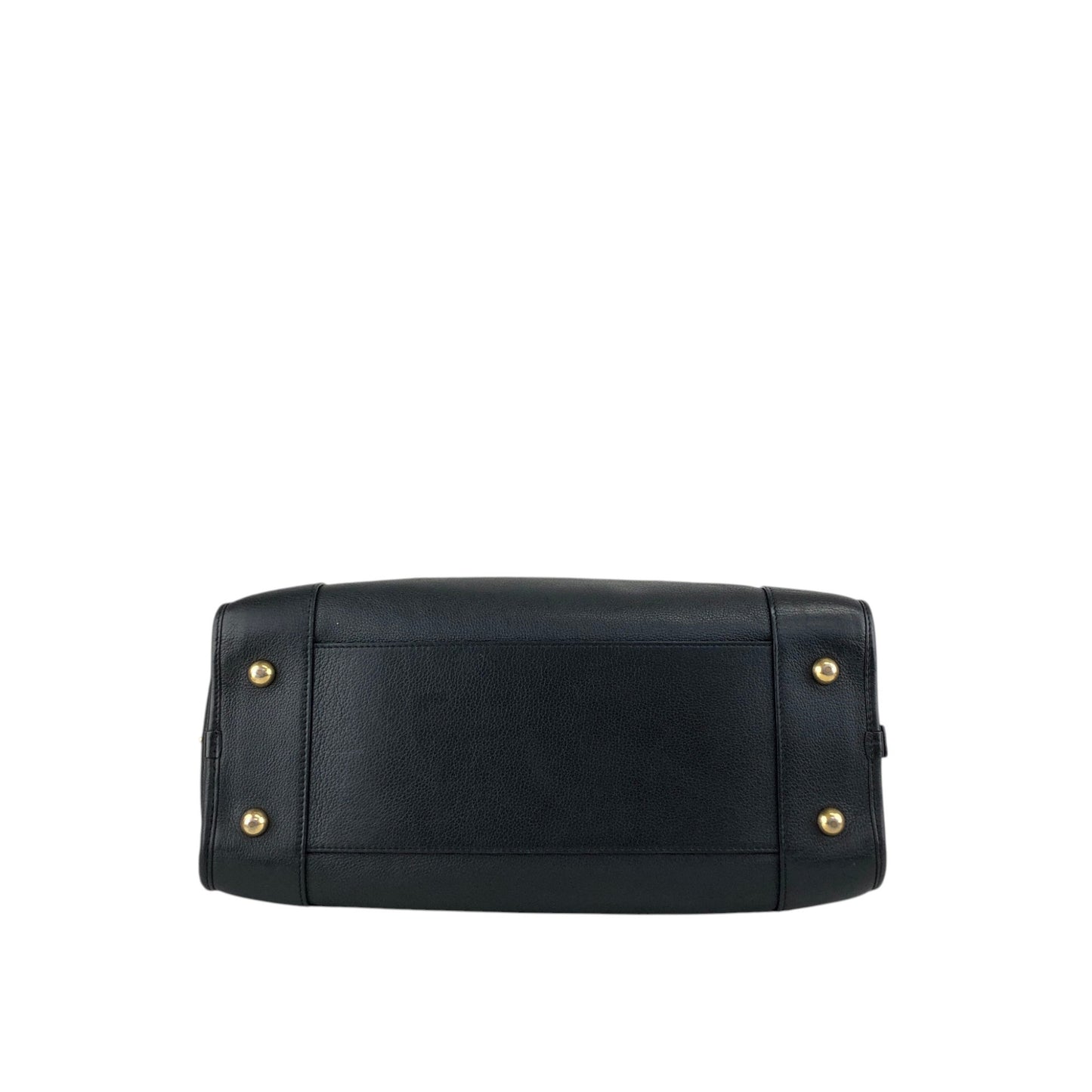 LOEWE Amazona Anagram Small Boston bag Handbag Black Vintage 8itnhz