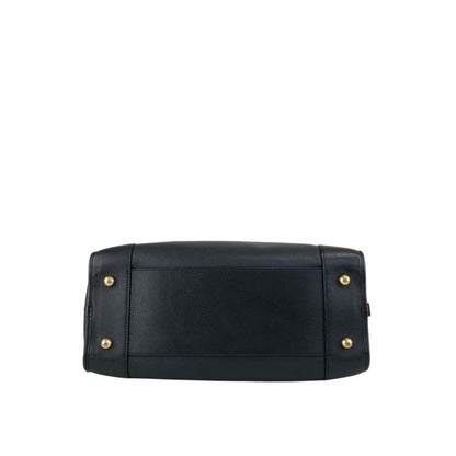 LOEWE Amazona Anagram Small Boston bag Handbag Black Vintage 8itnhz