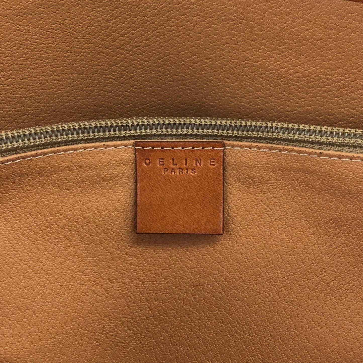 CELINE Macadam Blason Totebag Brown Vintage 2d6sne