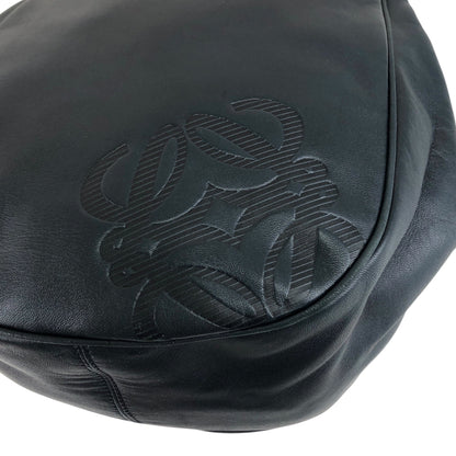 LOEWE Anagram Shoulder bag Navy Vintage ez7gu2