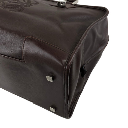 LOEWE Amazona36 Handbag Boston bag Brown Vintage a3rpfj