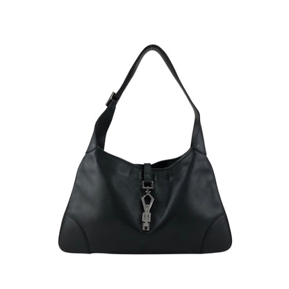 GUCCI Jackie Shoulder bag Black Vintage zv8n2e