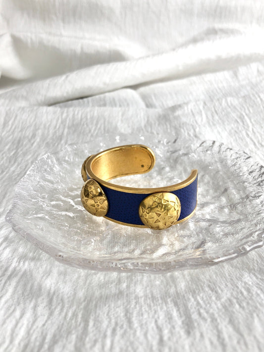 CELINE Starball Bangle Blue Vintage 85vn4y