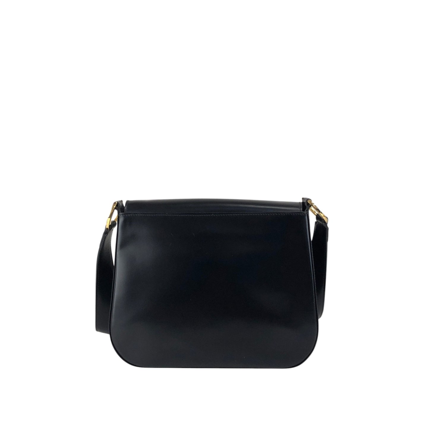Christian Dior Logo Shoulder bag Black Vintage n2ss5w