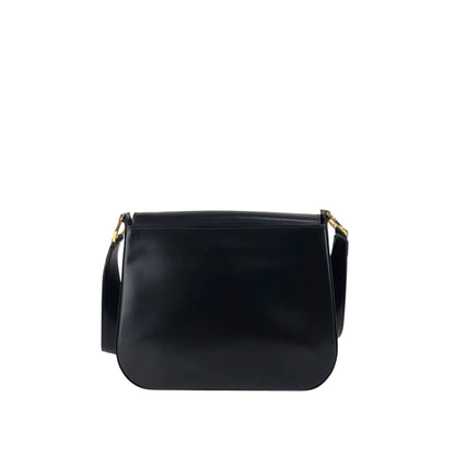 Christian Dior Logo Shoulder bag Black Vintage n2ss5w
