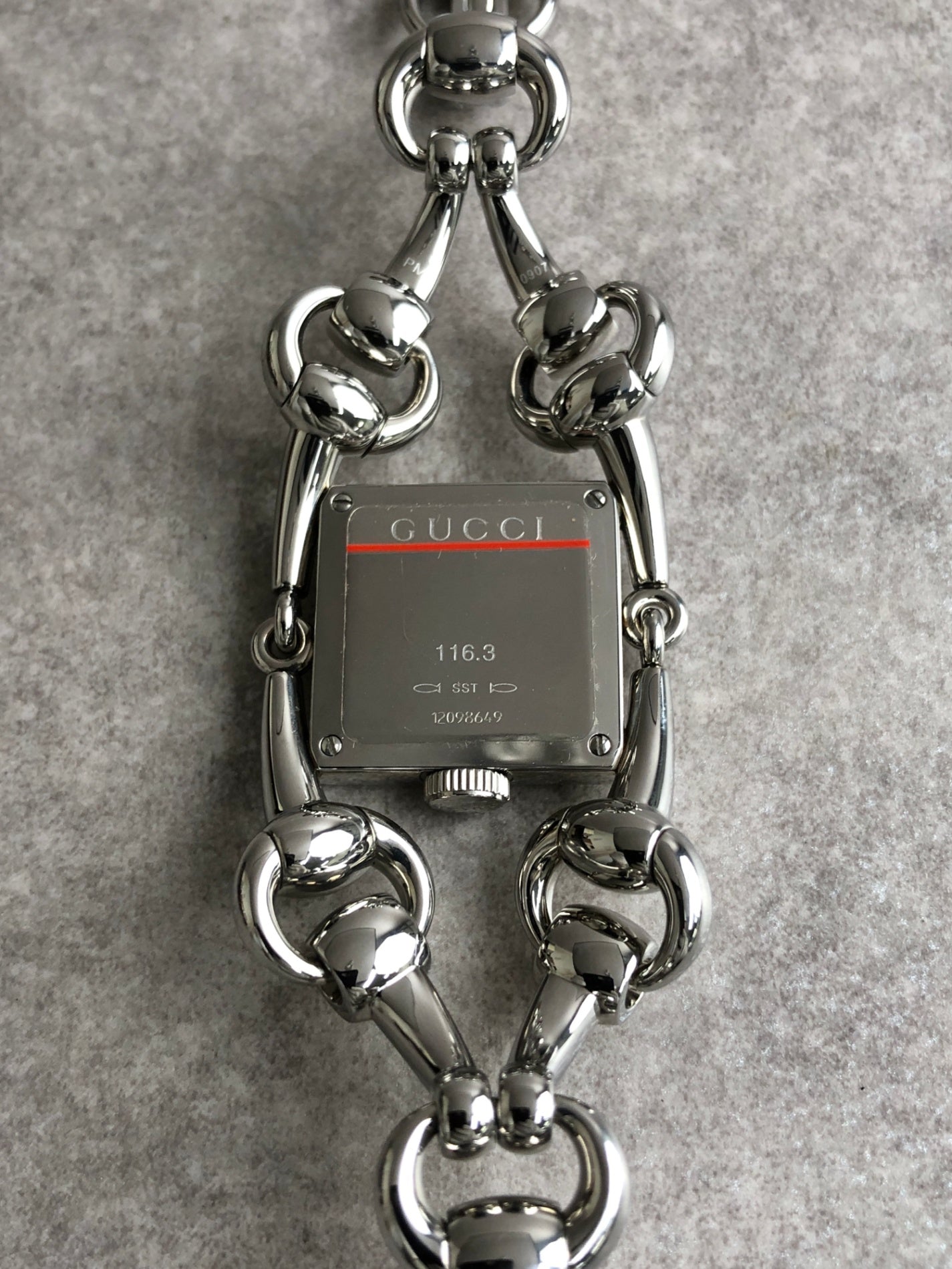 GUCCI Watch Silver 116.3 Vintage tv2tvg