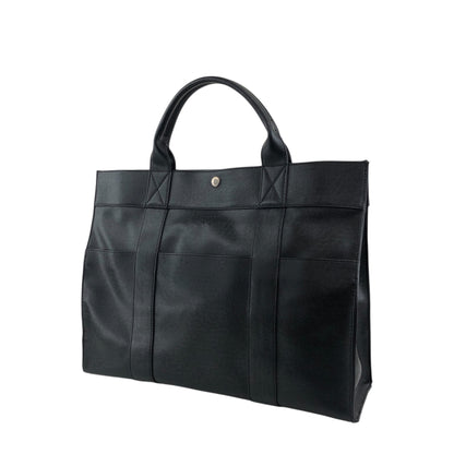 Yves Saint Laurent Logo Handbag Black Vintage 7pcndx