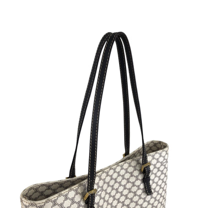 CELINE Macadam Totebag White Vintage 24apda