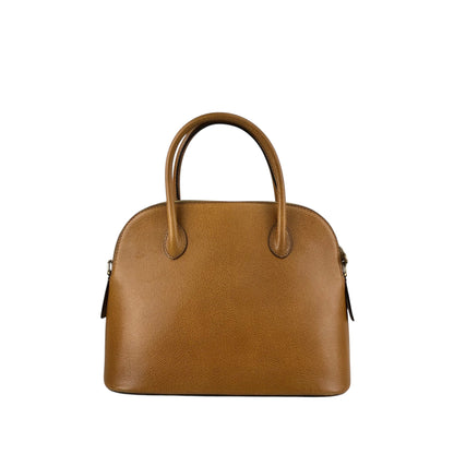 CELINE Two-way Handbag Shoulder bag Brown Vintage 5ukm4d