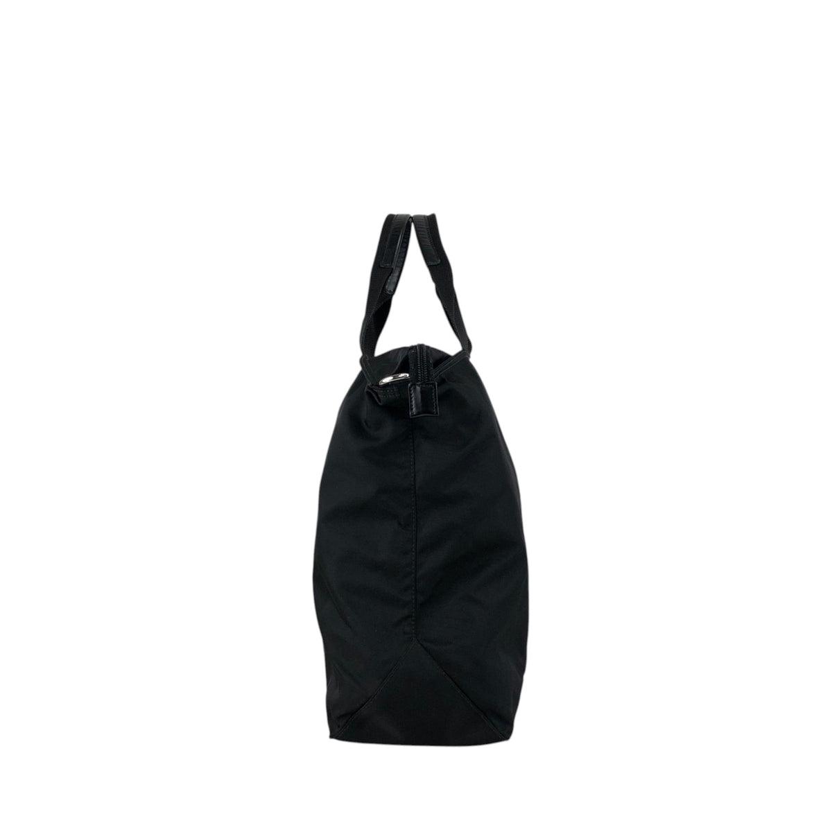 PRADA Tessuto Triangle Logo Two-way Totebag Shoulder bag Black Vintage zdgz8g