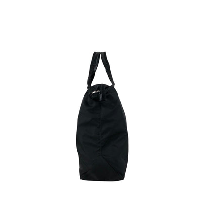 PRADA Tessuto Triangle Logo Two-way Totebag Shoulder bag Black Vintage zdgz8g