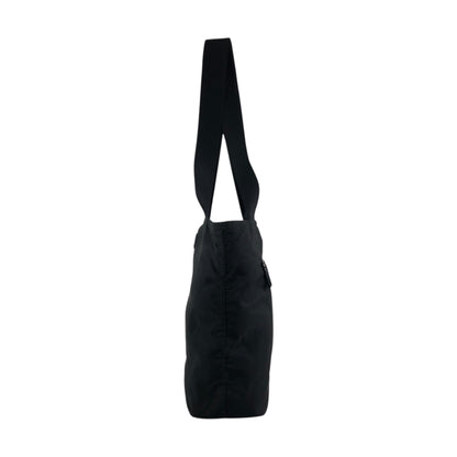PRADA Tessuto Triangle Logo Totebag Black Vintage dmp62y