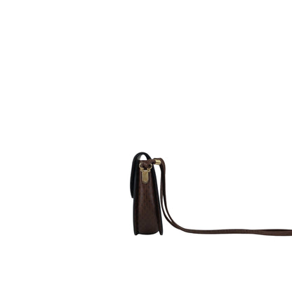 CELINE Triomphe Small Shoulder bag Brown Vintage mgieg8