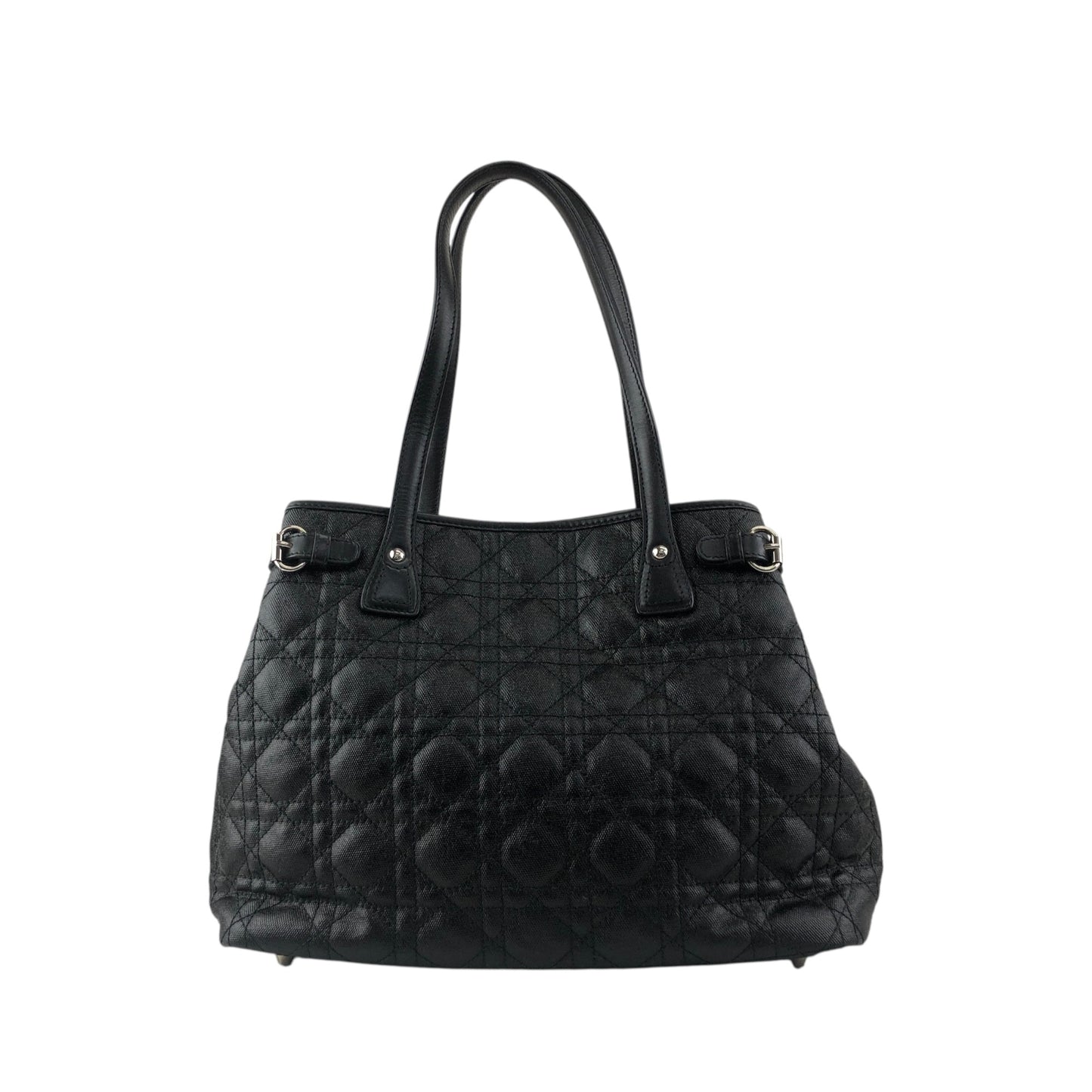 Christian Dior Cannage Totebag Black Vintage y5d2m6