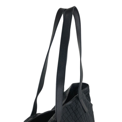 PRADA Triangle Logo Handbag Black Vintage vjh8nj