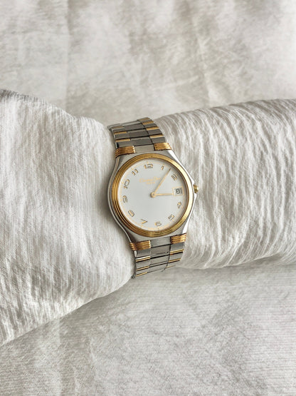 Christian Dior Quartz Watch Silver 45.14.01 Vintage keprec