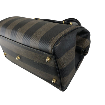 FENDI Pecan Two-way Small Boston bag Shoulder bag Black Vintage ze6stg