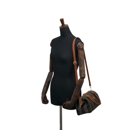 FENDI Pecan Two-way Handbag Shoulder bag Brown Vintage pxf38p