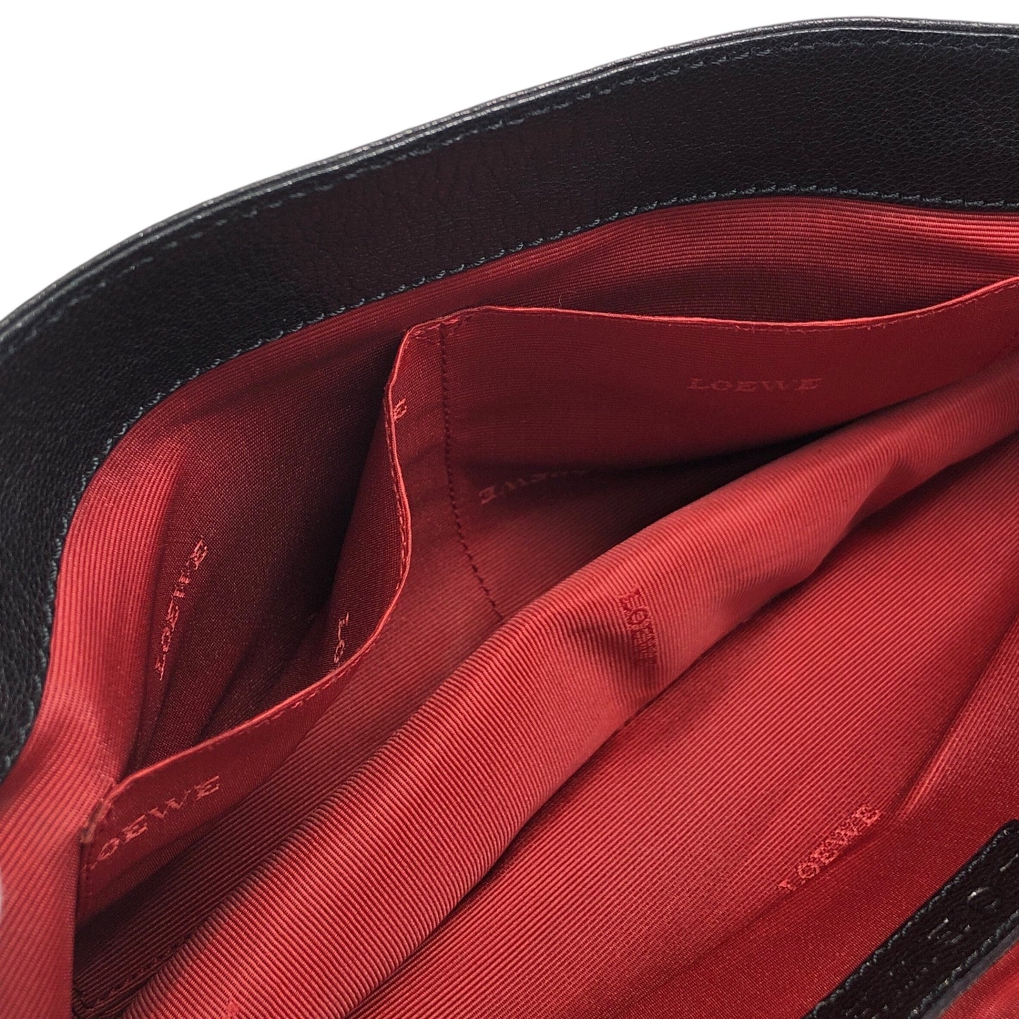 LOEWE Anagram Shoulder bag Black Vintage nw22j6