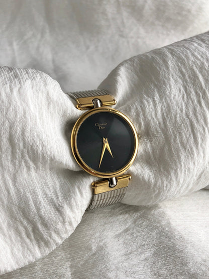 Christian Dior Quartz Watch Silver 3026 Vintage ac3s4v