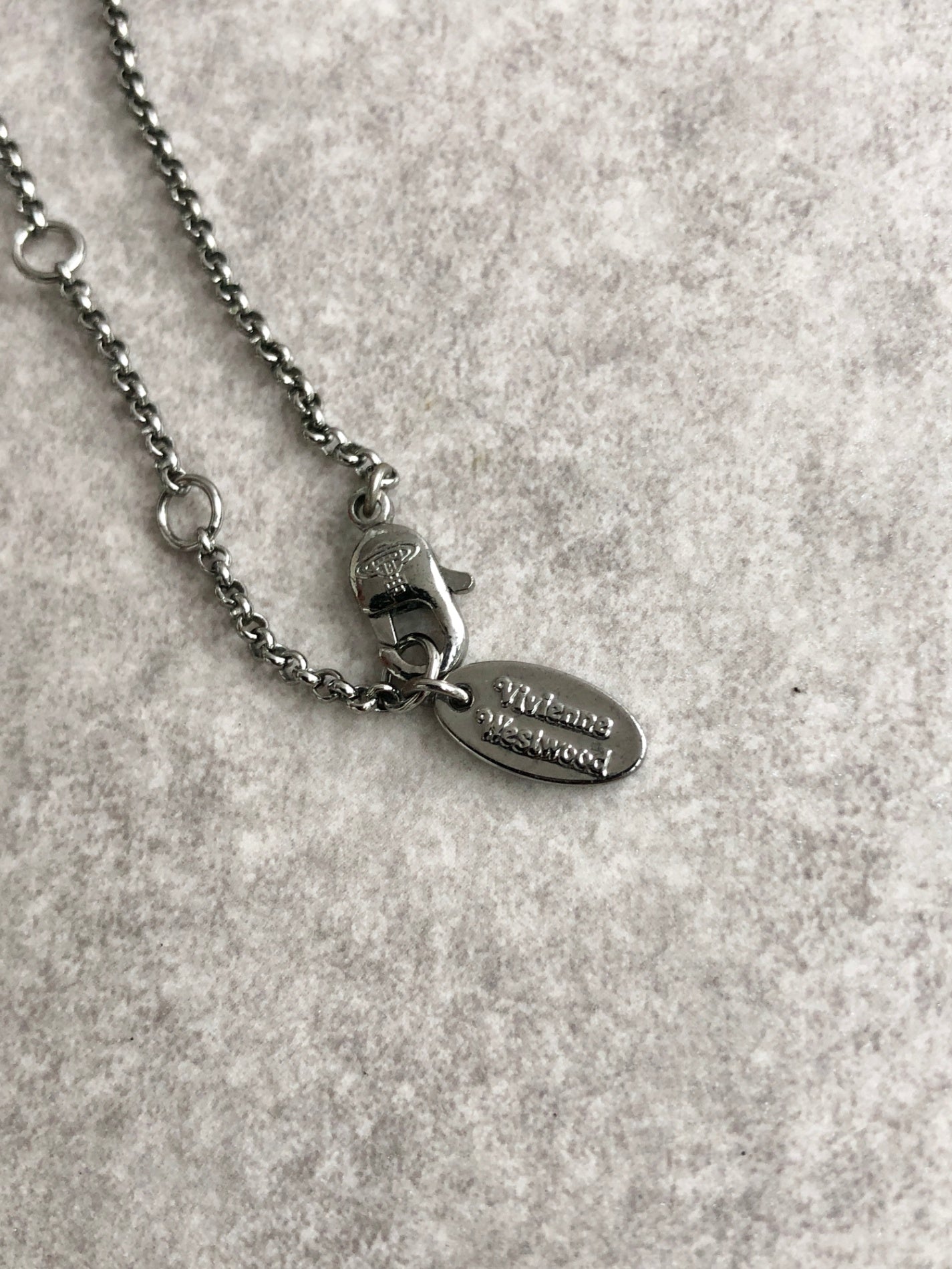 Vivienne Westwood Necklace Silver Vintage xdszez