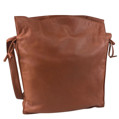 LOEWE Anagram Drawstring Shoulder bag Brown Vintage pyzej6
