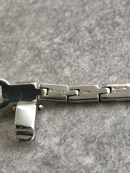 GUCCI Bracelet Silver SILVER925 Vintage eubebh
