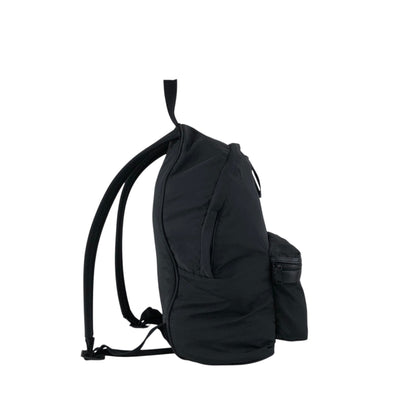 Yves Saint Laurent Logo Backpack Black Vintage 7tw3dp